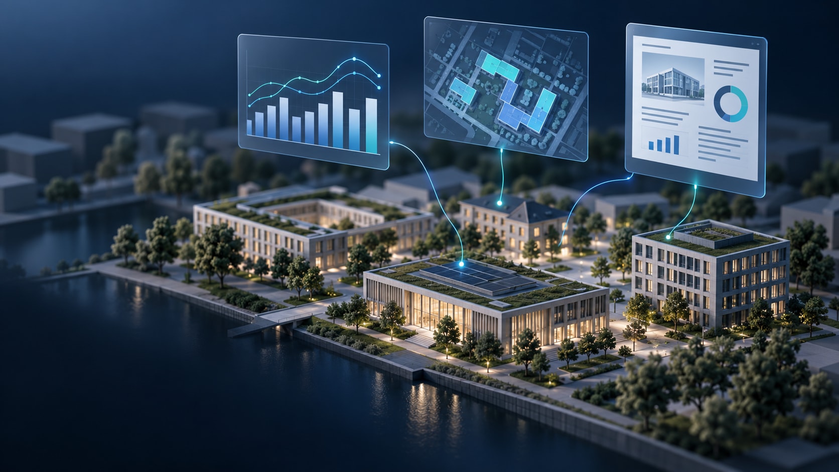 Cosmos Datenstudio: Von Gebäudedaten zu Betriebsanalysen und Energieberichten